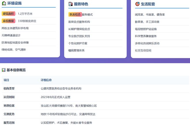 2026上海星辰家养老院地址：医养一键查询收费标准+服务致电(图3)