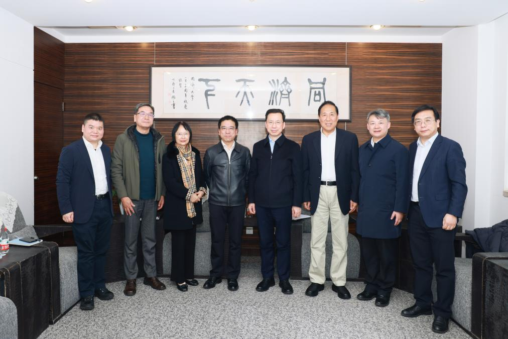 上海市生态环境局党组书记唐家富来校调研生态环境科技创新工作(图1)