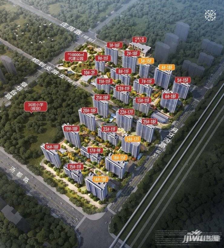 合肥高新区最新在售楼盘-营销中心电线热销楼盘详情配套学校-项目规划图-最新消息-看房热线(图2)